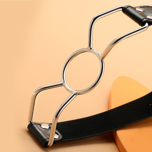 Bâillon buccal en métal BDSM, jouet sexuel pour couples, plaisir adulte, 96 par boîte - Product Image 2