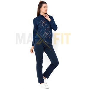 MAXFIT เสื้อวอร์มแขนยาวสำหรับผู้หญิง,ชุดวอร์มแฟชั่นสำหรับใส่ออกกำลังกายฟิตเนสฝึกฝนผู้หญิง - Product Image 4