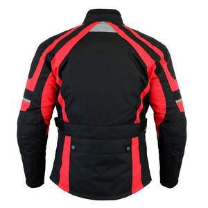 เสื้อแจ็กเก็ตมอเตอร์ไซค์พิมพ์ลายระบายอากาศผ้า Cordura สีทึบมาใหม่ชื่อทีมออกแบบได้ตามต้องการ - Product Image 6