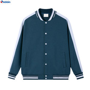 Veste de baseball matelassée pour femmes, de haute qualité, personnalisée, à lettres, style varsity, épaisse, broderie imprimée, tricotée - Product Image 5
