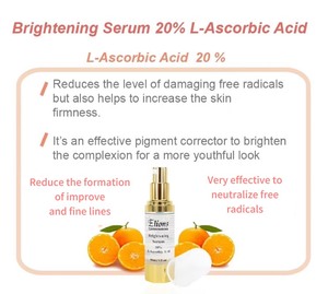 Suero de Gel de ácido L-ascórbico 20%, alta estabilidad, antipigmentación, blanqueamiento facial, colágeno, antienvejecimiento, vitamina C, piel, antimejora - Product Image 6
