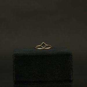 Bague en diamant de laboratoire de qualité supérieure, taille princesse, VS1, certifiée IGI, plaquée or rose, argent, bague de fiançailles, bague de mariage, diamant - Product Image 3