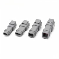 Deutsch DTM loạt công nghệ dây nịt 2 đến 12 pin nam và nữ kết nối không thấm nước cho ô tô chính xác dây nịt