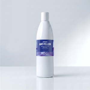 SILVER CONDITIONER - Acondicionador pos-decoloración con plex, aloe vera, vitamina E, efecto antiamarilleo, color azul, Hecho en Italia - Product Image 1