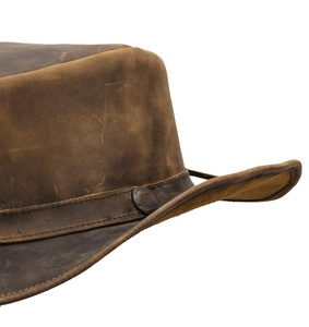 Chapeau Bob Cowboy Tendance Nouvelle Collection 2026 – Style Rétro à Large Bord – Promotionnel 100% Laine pour l'Été et la Protection Solaire en Extérieur - Product Image 3
