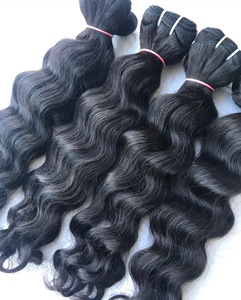 Extensions brésiliennes naturelles Remy de qualité supérieure, naturelles, noires, Loose Deep Wave, cuticules alignées, vente en gros - Product Image 6