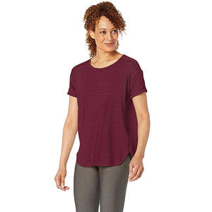 Women's New Style O-Neck <b>T</b>-<b>Shirt</b> Custom Wholesale Price Cotton Polyester Casual Wear <b>for</b> <b>Summer</b> Compressed - Product Image 5