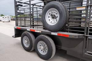 We Offer Free Shipping <b>For</b> Top quality 6x16 Livestock <b>Trailer</b> 7k GVWR <b>Trailer</b> With Durable Hydraulic Core Components <b>for</b> <b>Sale</b> - Product Image 6