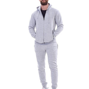 Survêtement en coton pleine longueur de coupe régulière Tissu doux et respirant pour homme Idéal pour les sports de voyage en plein air ou l'entraînement en salle de sport - Product Image 1