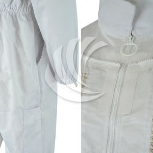 Lightweight 3-Layer Ventilating Beekeeping Suit Breathable And Sting Proof With <b>Fencing</b> Veil And Round Veil <b>Safety</b> Clothing - Product Image 5