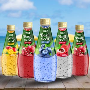 น้ำองุ่นผสมผัก น้ำผลไม้บดสด คั้นสด 290 มล. ขวด PET รับผลิตแบบ OEM ODM แบรนด์ส่วนตัว สูตรเฉพาะ โรงงานเวียดนาม 24 ขวด - Product Image 6