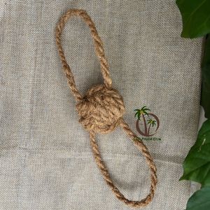 Corde à mâcher naturelle en fibre de noix de coco et jouet à mâcher pour chien écologique - Product Image 6