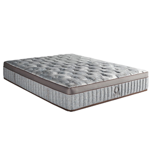 Matelas Hybride de Luxe Sophistiqué 34cm Premium Double Mousse à Mémoire de Forme 7 Zones à Ressorts Ensachés Certifié OEKO-TEX Durable pour Lit de Luxe - Product Image 1