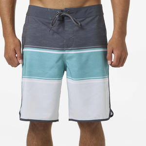Shorts de plage personnalisés en gros, boardshorts pour hommes, OEM, shorts de plage simples, décontractés, sport, personnalisés, été, imperméables, unisexe - Product Image 5