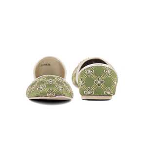 Green Fancy Khusa EC8436 Zapatos Planos de Mujer - Product Image 2