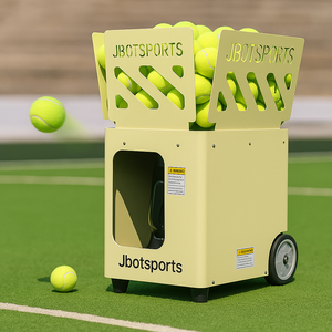 Equipo de Entrenamiento, Máquina Lanza Pelotas de Tenis con Velocidad y Frecuencia Ajustables - Product Image 1