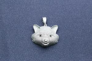 Best Seller VVS Moissanite Iced Out Hip Hop <b>Fox</b> Pendant With Gold Plated 925 Silver High End Bling <b>Jewelry</b> At Low Price - Product Image 2