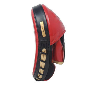 Gants de boxe et de MMA en cuir courbés, à succès, avec absorption de l'humidité, fermeture auto-agrippante, couleurs et tailles personnalisables - Product Image 6