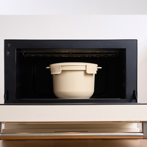 CaloBowl Appareil à riz pour micro-ondes Ustensile de cuisine sain pour la perte de poids - Product Image 5