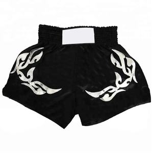 Usine de haute qualité en gros plaine extensible combat Mma coup de pied boxe Muay Thai Shorts impression personnalisée Muay Thai Shorts - Product Image 5