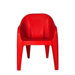 Silla de Plástico de una Sola Pieza, Color Marrón Chocolate, Estilo Minimalista, para Interiores y Exteriores, Muebles Duraderos, Marca de Exportación - Product Image 4