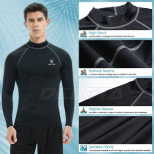 Rash Guard de Diseño Nuevo Fabricado en Pakistán, Rash Guard Personalizado Más Vendido, Rash Guard con MOQ Bajo - Product Image 5