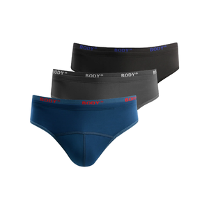 Vinh Hung Vietnam Factory's Custom Fabric Bolsas de plástico de tela Entrega rápida Triángulo sin costuras Mid-Rise Stretch Male XL Boxer Shorts - Product Image 5