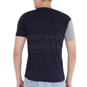 Camiseta personalizada para hombre con logotipo personalizado Patrón sólido Ajuste de gran tamaño del fabricante de Pakistán Nueva llegada - Product Image 3