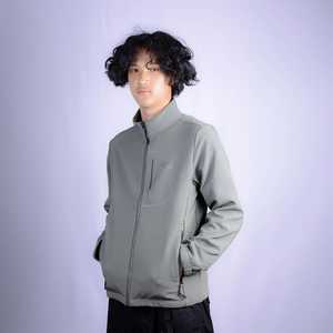 Chaqueta Softshell informal Navigate Ligera a prueba de viento y resistente al agua con patrón de estampado de cuello alto de relleno de poliéster - Product Image 6