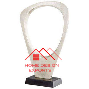 Escultura decorativa de mármol de mesa para decoración de escritorio de oficina, escultura de granito de forma redonda, tono de mármol Natural - Product Image 3