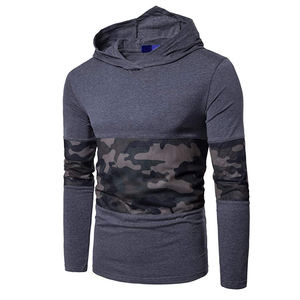 Sudadera con capucha estilo camuflaje para hombre, Sudadera con capucha de lana con hombros caídos de manga larga de gran tamaño, sudadera con capucha de moda con bolsillo - Product Image 5