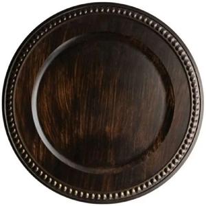 Metal <b>Tableware</b> Use Charger Plates in Wholesale Price for Home Table Decoration Silver Plated Eco-friendly Brass Modern Round - Product Image 4