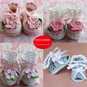 Zapatos Tejidos a Mano para Bebés, Sandalias Antideslizantes con Suela Suave, Transpirables, para Niños, Calzado Informal para Otoño - Product Image 3
