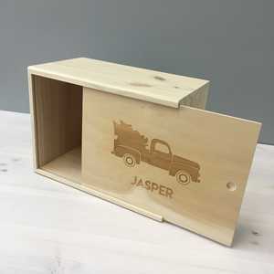 CAJA DE ALMACENAMIENTO DE CUADRO DE CAMIÓN DE NAVIDAD Organizador de adornos festivos y vitrina - Product Image 6