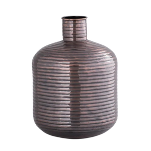 Florero antiguo de calidad superior de Venta caliente, jarrón de suelo de aluminio decorativo para boda, jarrón de Metal único hecho a mano de tamaño personalizado - Product Image 1