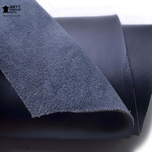 1.8-2.0mm épaisseur Veg Tan pleine fleur peau de vache cuir noir cuir véritable pour jupes décor à la maison chaussure ceinture canapé artisanat - Product Image 1