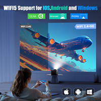 Proyector Magcubic HY450 Android, Proyectores Inteligentes Android Portátiles, Mini Proyector para Viajes al Aire Libre