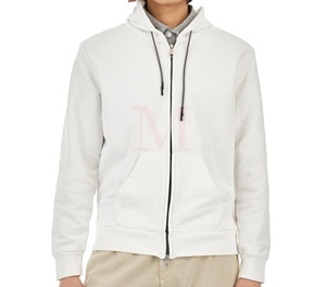 Sweat à capuche zippé pour hommes 100% coton doux et confortable coupe décontractée impression élégante pour les sweats à capuche d'hiver pour hommes vente en gros - Product Image 2
