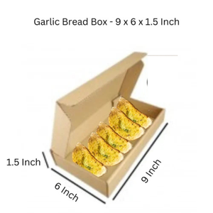 กล่องกระดาษลูกฟูกแบบพกพากล่องบรรจุขนมปังกระเทียมวัสดุรีไซเคิลกันน้ำรับประกันความสดใหม่! - Product Image 2