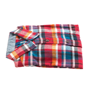 Camisa de Franela a Cuadros con Logotipo Personalizado, Corte Regular, Reflectante, Ropa de Trabajo de Seguridad - Product Image 6