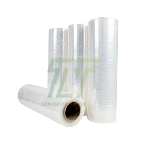 En vrac Film étirable transparent Film étirable transparent Film d'emballage Boîte d'emballage Rouleau de film étirable - Product Image 4