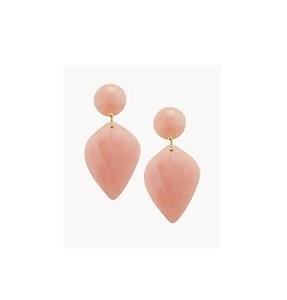 Boucles d'oreilles en résine de qualité supérieure, style africain, pour femmes, à prix avantageux, couleur rose, design tendance, boucles d'oreilles en résine - Product Image 1