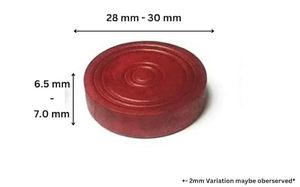 OEM personalizado 24 piezas mejor calidad jugadores de monedas de madera Set para India juego de mesa Carrom hombres portátil y precio razonable - Product Image 3