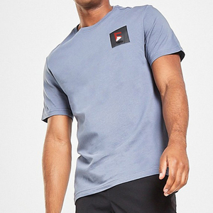 เสื้อยืดคอกลมแขนสั้นสำหรับผู้ชายขนาดใหญ่พิเศษผ้าโพลีเอสเตอร์100% พิมพ์โลโก้แบบแห้งเร็วขนาดใหญ่พิเศษสำหรับผู้ชาย - Product Image 2