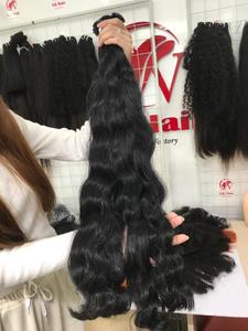 Prix de gros 100% Virgin Extensions vietnamiennes Double Drawn Flat-tip Style Natural Wave Traitement chimique Aucun Vente chaude - Product Image 3