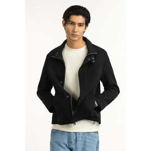 เสื้อแจ็คเก็ตแบบมีซิปสำหรับฤดูใบไม้ร่วง รุ่น MN-JKT-WS25-102 B สไตล์ลำลองสปอร์ต ลายปัก กันน้ำ ทรงปกติ บางเบา - Product Image 5