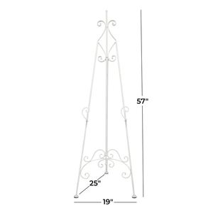 Creative Design White Adjustable <b>Display</b> Easel Stand Freestanding for Home Office School Floor and <b>Tabletop</b> Decor Picture Holder - Product Image 6
