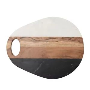 Planches à découper en bois élégantes avec des grains de bois naturels idéales pour ajouter une valeur esthétique aux configurations de cuisine - Product Image 2