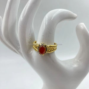 Anillos de piedras preciosas hechos a mano de lujo de Plata de Ley 925 para mujer, joyería de latón de alta calidad en estilo clásico, regalo de boda - Product Image 1