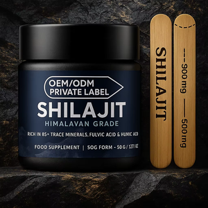 Resina de Shilajit del Himalaya de Grado Alimenticio, Potenciador de Energía Natural con Ácido Fúlvico y Minerales Traza, Extraído con Solvente Silvestre, India - Product Image 6